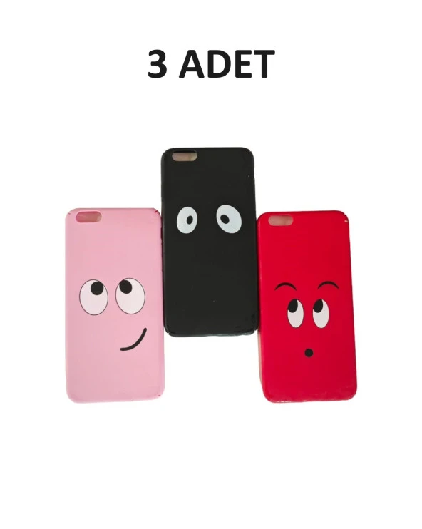 Tfy Store İphone 7s Uyumlu Silikon Telefon Kılıfı 3 ADET