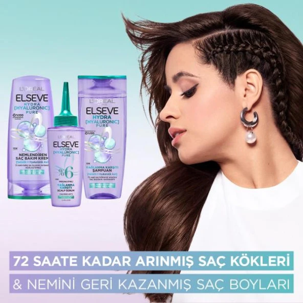 Loreal Paris Elseve Yağlanma Karşıtı Nemlendirici Saç Bakım Kremi 250 ml - Resim 5