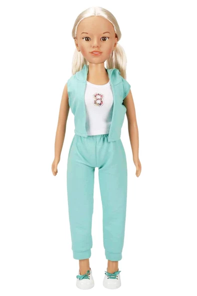 Çocuklar İçin Mükemmel Oyun Arkadaşı: Clara Sporty 80 cm Bebek - 3