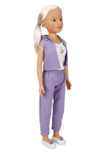 Çocuklar İçin Mükemmel Oyun Arkadaşı: Clara Sporty 80 cm Bebek - 2