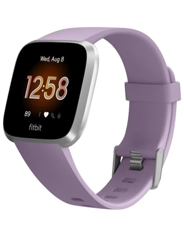 Cda Store Fitbit Versa Lite Uyumlu  2 Adet Şeffaf Ekran koruyucu Nano Jelatin