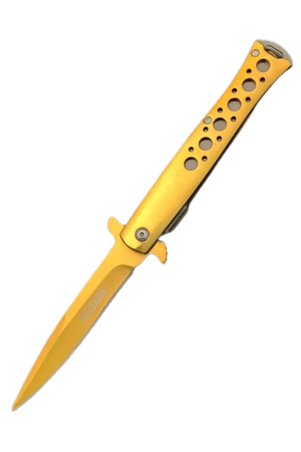 Tacforce Tac Force 23 Cm Yunus Çakı Altın Gold Renk Paslanmaz Çelik Çakı Bıçak Kamp Outdoor