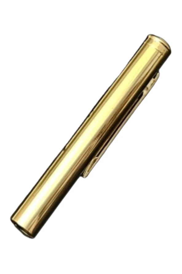 KnivesAndWeapons Kalem Bıçak Gizli Bıçak Kalem Görünümlü Gold Lüks Kalem Standart Kalem Boyutu Taktikal - 4