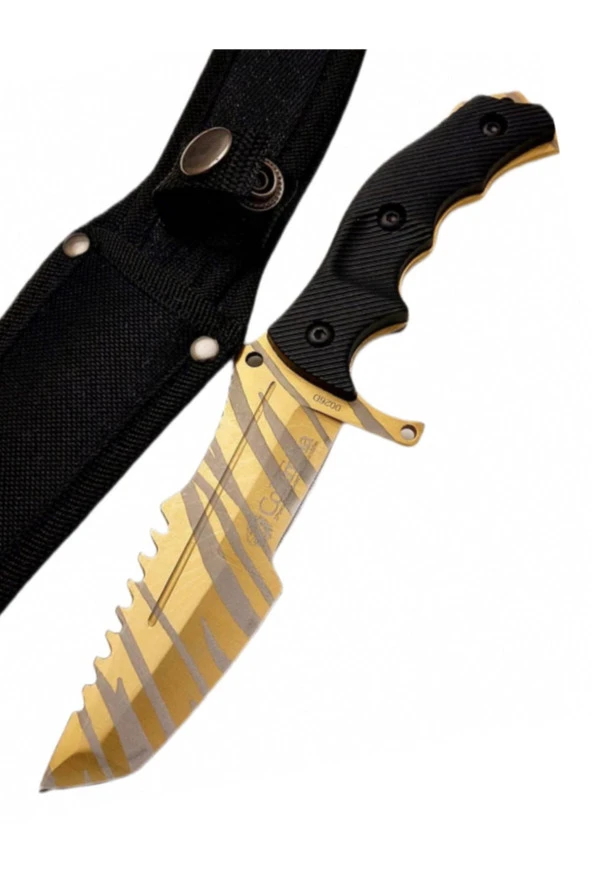 Columbia Csgo Columbia Huntsman Gold 30 Cm Bıçak Kuloğlu Paslanmaz Çelik Outdoor Bıçak