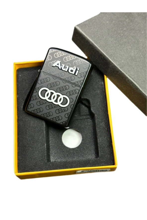 KnivesAndWeapons Audi Elektirikli Çakmak Audi Logosu kabartmalı Çakmak Yeni Nesil Zippo Knives And Weapons - 3