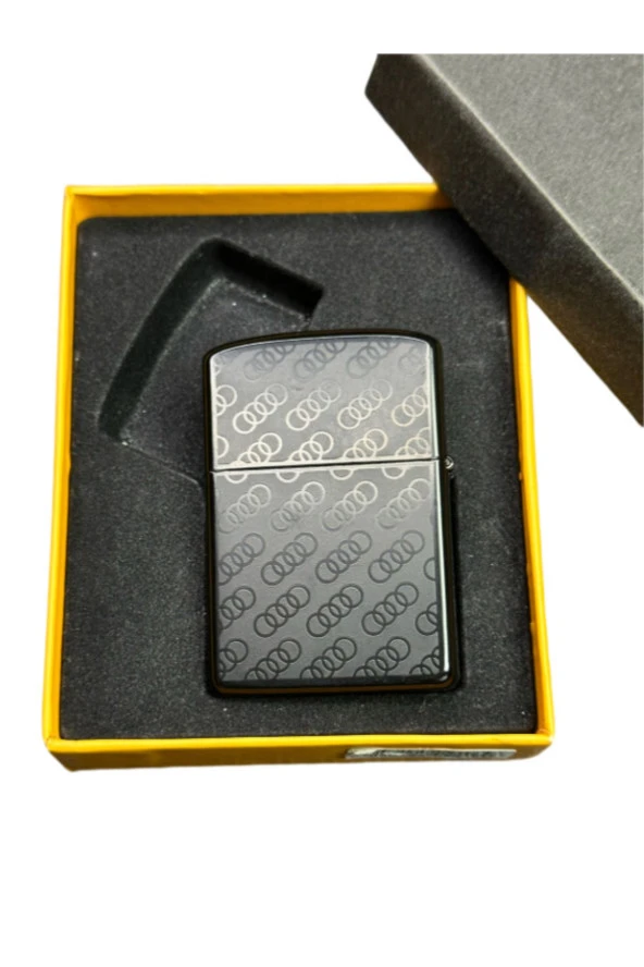KnivesAndWeapons Audi Elektirikli Çakmak Audi Logosu kabartmalı Çakmak Yeni Nesil Zippo Knives And Weapons - 4