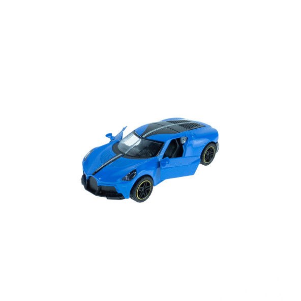 Oyuncak Metal Çek Bırak Süper Sport Araba Mavi 11 Cm