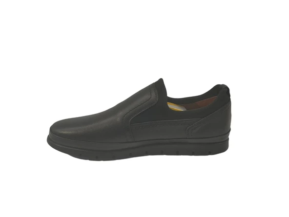 Bemsa 2039M İç Dış Hakiki Deri Ortopedik Comfort Taban Yandan Lastikli Günlük Erkek Ayakkabı - 2