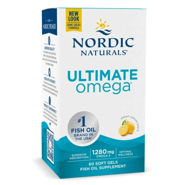 Nordic Naturals Ultimate Omega 1280 mg 60 Yumuşak Kapsül