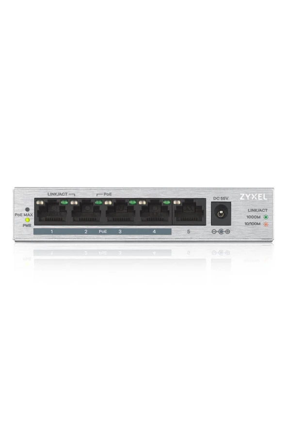 Zyxel GS1005HP 5Port 10/100/1000 Gigabit PoE Switch