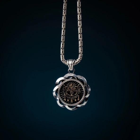 925 Ayar Erkek Gümüş (Silver) Kolye
