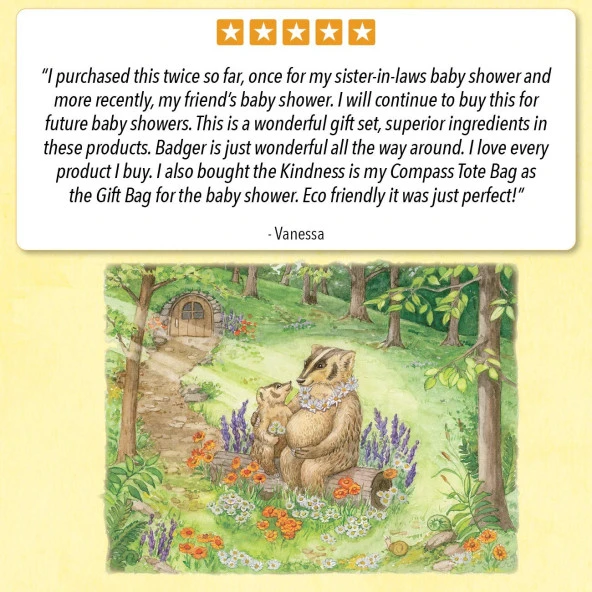 Badger Organik Bebek Hediye Seti - Resim 4