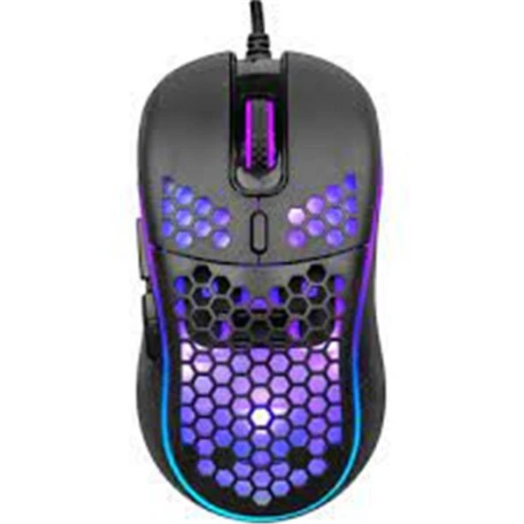 Hytech HY-X6 3600DPI 7 Button RGB Story Siyah Gaming Oyuncu Mouse (1,5Mt Örgülü Kablo Uzunluğu) ürün görseli