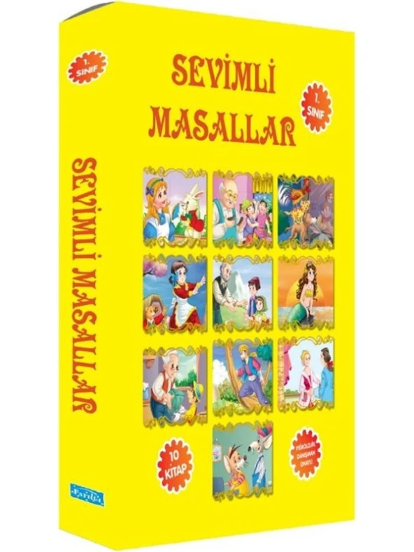 Sevimli Masallar 10 Kitap Set - Ülkü Unsu - 1