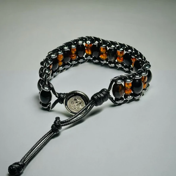 Damla Kehribar Rolex Bileklik Yetişkin Hcz-Model RLX - 2
