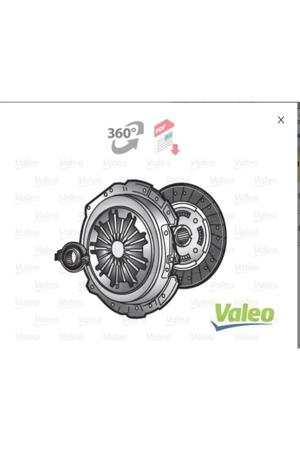 003388 Renault R12 Debriyaj Seti