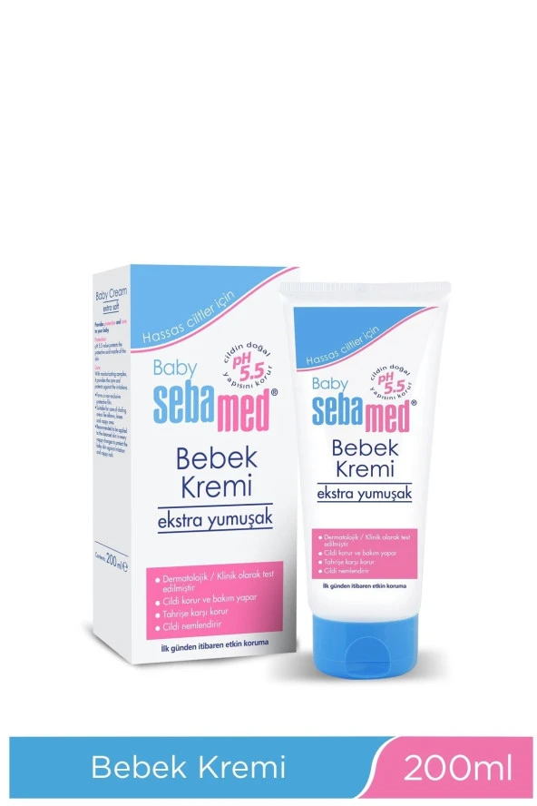 SEBAMED BABY BEBEK KREMİ 200 ML - 3