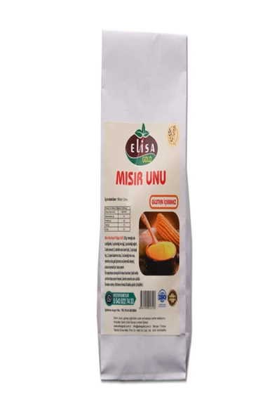 elisa gold Glutensiz Mısır Unu 500gr