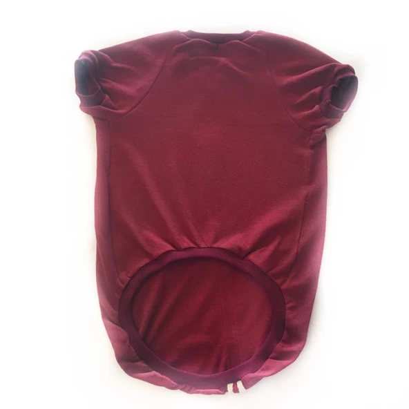 Bordo Tişört Büyük Köpekler İçin - 4