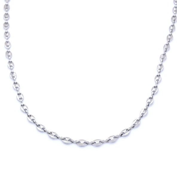 Çelik Zincir Kolye Gemici Unisex Model  ZN-293 - Resim 5