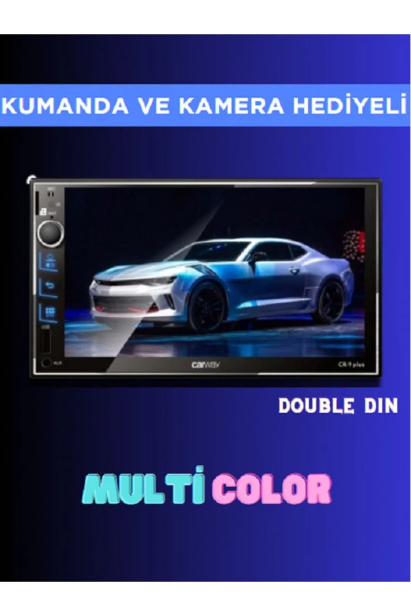 Carway CR-9 PLUS MULTİCOLOR Multimedia araç ekranı