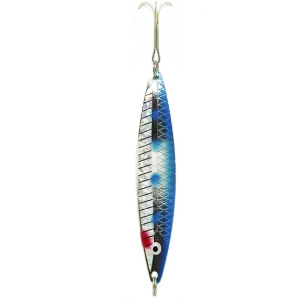 Captain 6121 Lüfer Kaşığı 28 gr Perfecto 9 cm - Metal Turna Lüfer Kaşığı Parlak Hologramlı