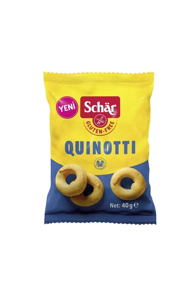 Schar Quinotti Glutensiz Kinoalı Halka Kraker (6 Adet)