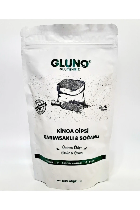 Kinoa Cipsi Sarımsak Ve Soğanlı 35gr