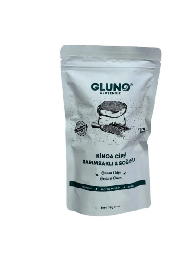 Kinoa Cipsi Sarımsak Ve Soğanlı 35gr - 2
