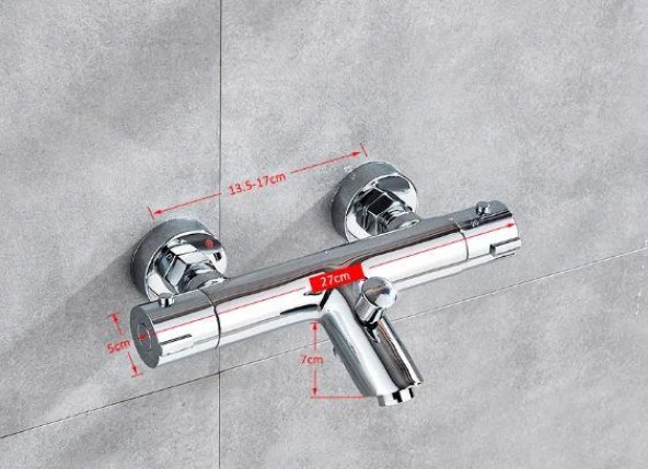 TERMOSTATİK BANYO BATARYASI (DERECELİ) - 2