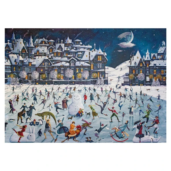 Art Puzzle Buzda Dans 2000 Parça Puzzle - Resim 2