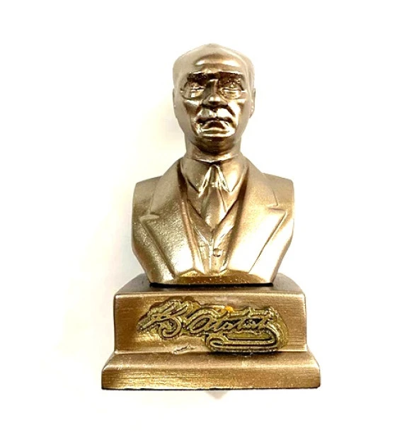 Kakosan Atatürk Büst Bronz Masa Süsü No:214 14 cm