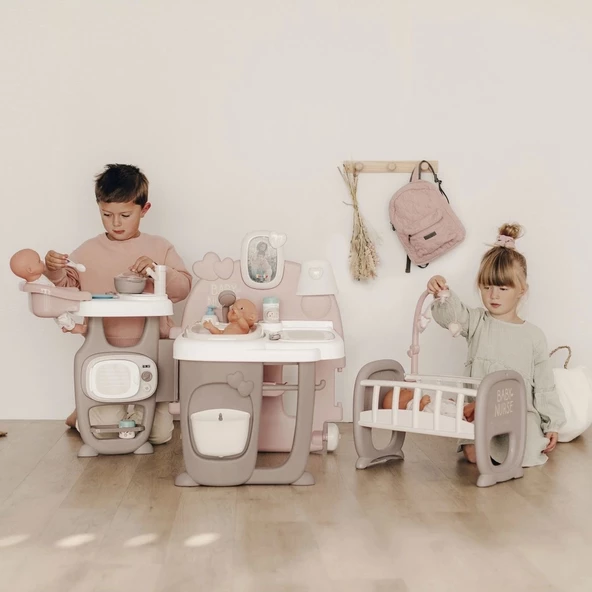 7600220376 Baby Nurse Bebek Oyun Merkezi -Smoby - 4