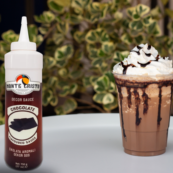 Monte Cristo Çikolatalı Dekor Sos Tatlı İçecek Süsleme