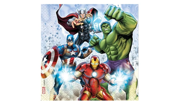 Avengers Kahramanlar Peçete