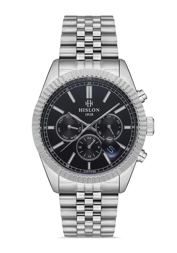 HISLON DT117S-04SS ÇELİK ERKEK KOL SAATİ ürün görseli 1