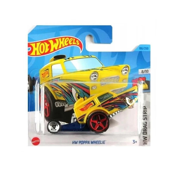 Hot Wheels Tekli Arabalar HW Poppa Wheelie HKH34 - 3
