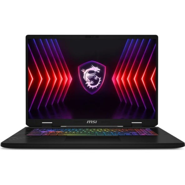 MSI CROSSHAIR 17 HX D14VGKG-075TR Intel Core i7 14700HX 32GB 1TB SSD RTX4070 Windows 11 Home 17 QHD+ 240Hz Taşınabilir Bilgisayar