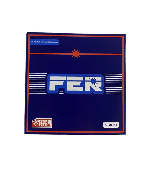 Fer Taşlı Şeffaf Çakmak 50 adet - 3