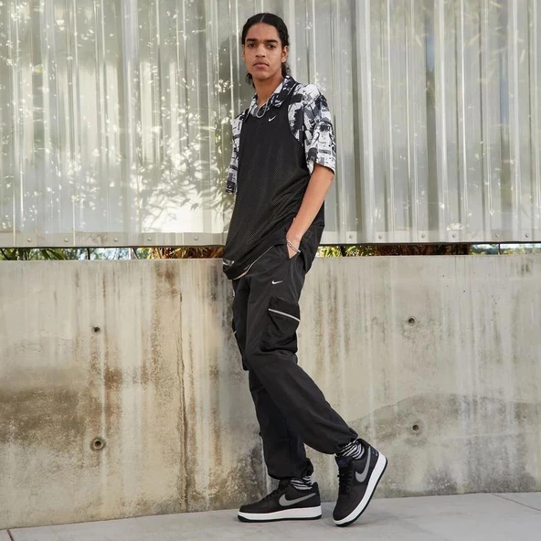 Nike Aır Force 1 '07 Erkek Ayakkabı FD0666-001 - Resim 5