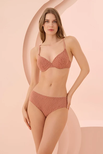 Kahverengi Nirvana Destekli Tek Sütyen ürün görseli 1