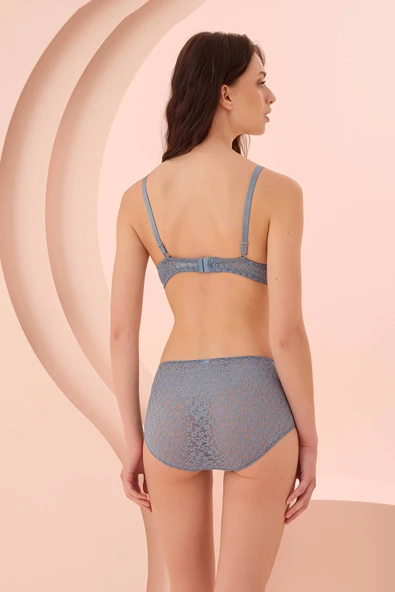 Mavi Nirvana Destekli Tek Sütyen - Resim 4