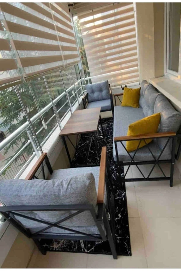 Sosyal Medya Dekorasyon Balkon, Bahçe Mobilyası 3 1 1