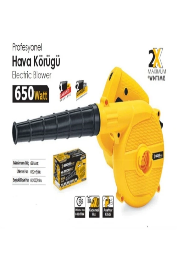 sgsplus   Sgs 650watt Profesyonel Hava Körüğü