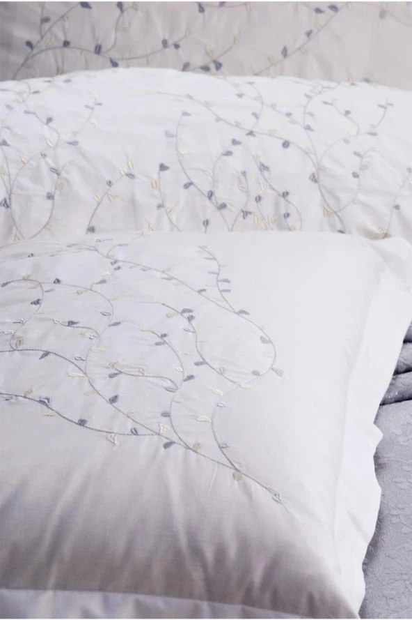 Burçak Gelin Seti 7 Parça Gri - Resim 3