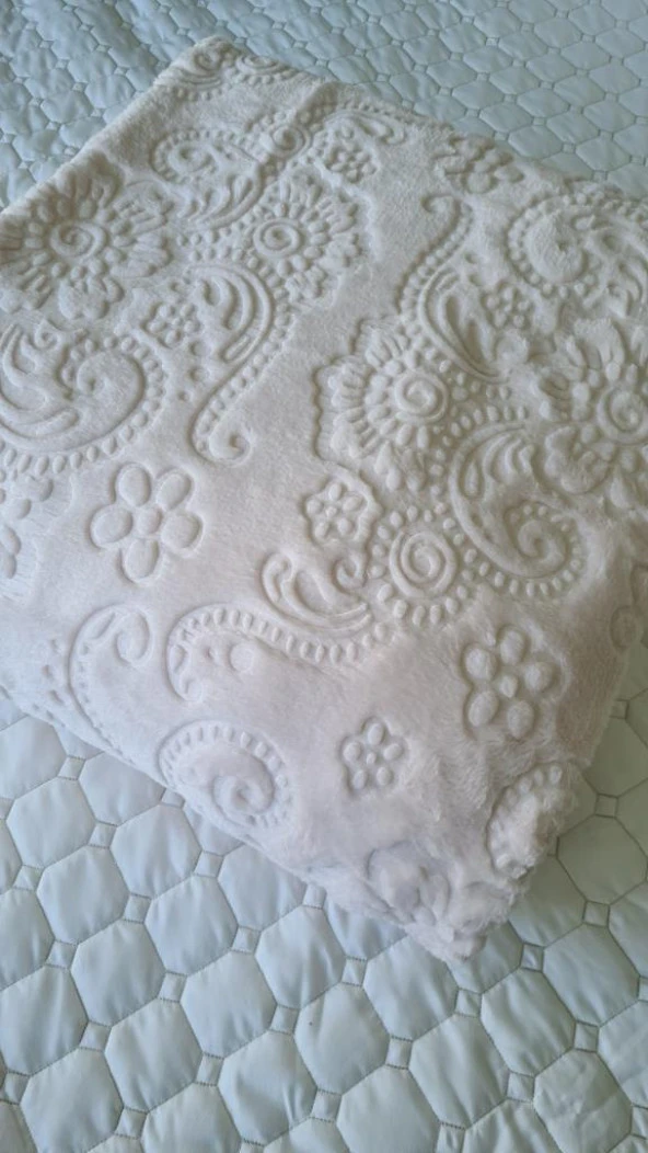 Padişah Çift Kişilik Tek Battaniye Bej ürün görseli