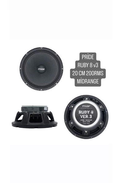 Apocalypse Pride Audio Ruby 8 V3 20 Cm 200Rms Rusya - 4