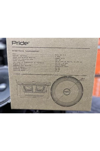 Apocalypse Pride Audio Ruby 8 V3 20 Cm 200Rms Rusya - 2