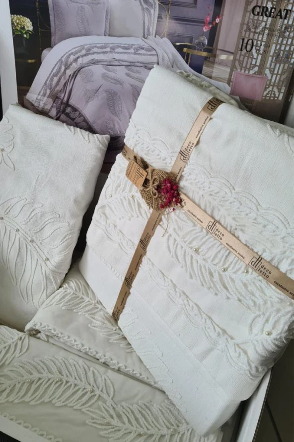 Çeyizdiyarı Great 10 Parça Gelin Seti Krem ürün görseli