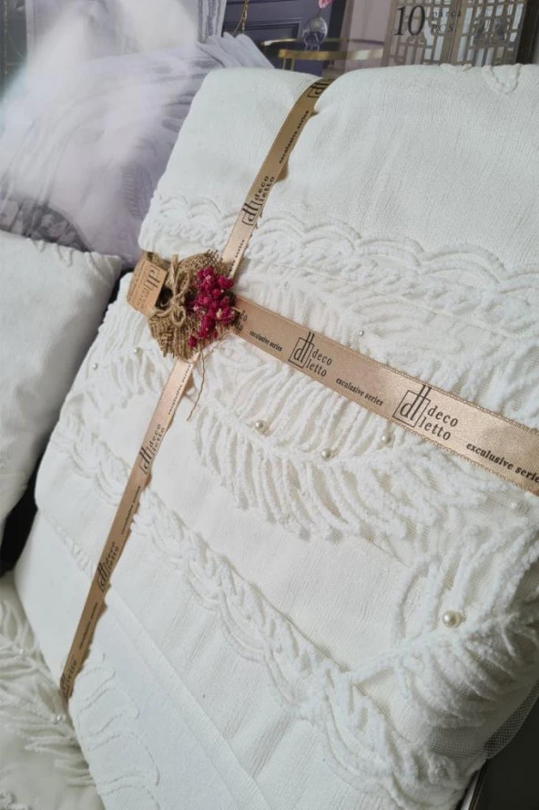 Çeyizdiyarı Great 10 Parça Gelin Seti Krem - Resim 2